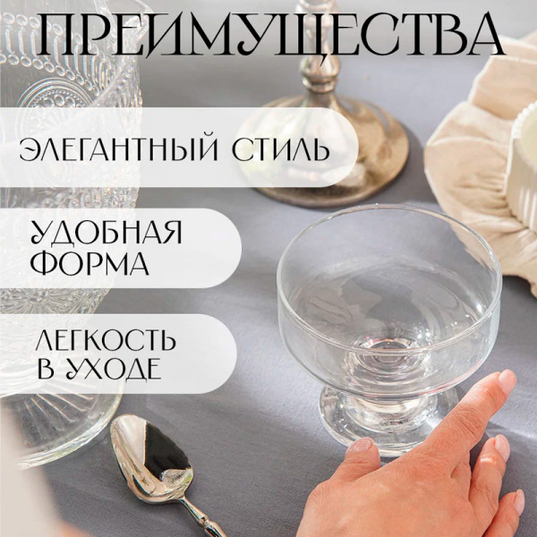 41016 Набор ваз для мороженого (ICE CREAM) 41016 Набор ваз для мороженого (ICE CREAM)