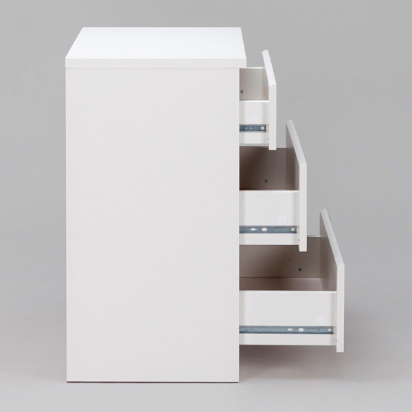 Комод "Кастор" 3 ящика (белый) Комод "Кастор" 3 ящика (белый)