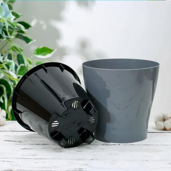 Горшок "Лея" (с автополивом) М7936 Горшок "Лея" (с автополивом) М7936