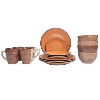 Набор посуды 16pcs-46 16 предметов (12 тарелок+ 4 кружки)