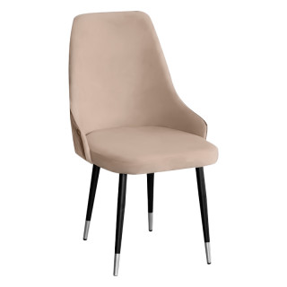 Стул Лемос (спинка пласт.) + ножки DS-A1408 (кзам PU/гоб.stock (только Bingo))