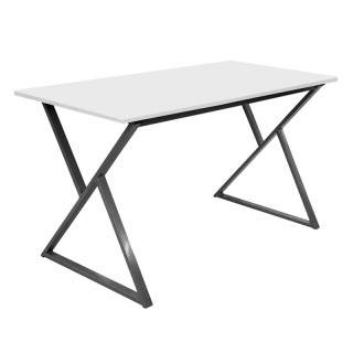 Стол Миссони (1400*800 столешница 16 мм цв.Люкс) белый