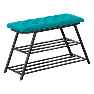 Подставка для обуви "Эдсон" цв.каркас (гоб.stock) Бирюзовый