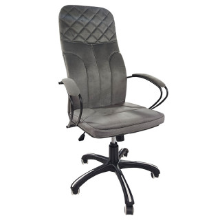 Кресло Филадельфия гоб.stock подл.металл.№10 с накл.,крест.пл.d416/680/700, кол JL bingo grey