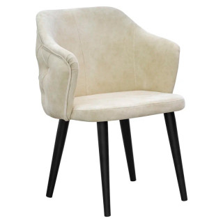 Кресло Лилиан цв.каркас (кзам PU/гоб.stock) гобелен бежевый