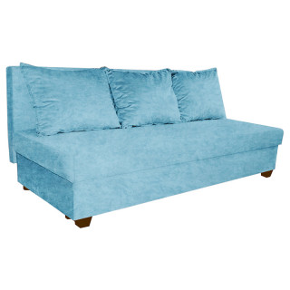 Диван Vega Plus "3" (с подушками) (ZW) goya blue (голубой)