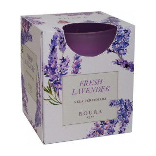 Ароматизированная свеча в стакане ROURA "Лаванда (FRESH LAVENDER)"