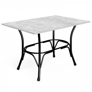 Стол Лавр (1400х800 cтолешница 16 мм) Бетон светлый Стол Лавр (1400х800 cтолешница 16 мм) Бетон светлый