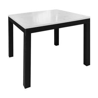 Стол журнальный Классик М (546*546 столешница 16 мм цв.Люкс) мрамор белый Стол журнальный Классик М (546*546 столешница 16 мм цв.Люкс) мрамор белый