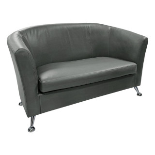 Диван Верона "2" (кзамPU/гоб.stock) кзам М40 серый