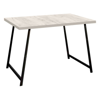 Стол "Арзу" (1200х800 столешница F цв.Люкс) Дуб крафт белый