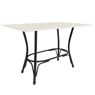 Стол Лавр (1200х800 столешница 16 мм цв.Люкс) Дуб крафт белый Стол Лавр (1200х800 столешница 16 мм цв.Люкс) Дуб крафт белый