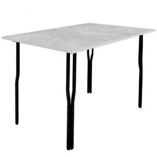 Стол Y-образн.каркас (1200х800 столешница 16 мм цв. Люкс) Бетон светлый