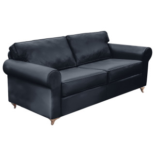 Диван Версаль "3" (кзам 2а чёрный)