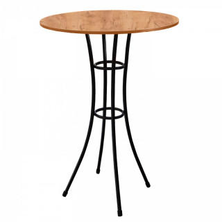 Стол "Бистро Z" (D-800 столешница 16 мм цв.Люкс) Дуб крафт золотой Стол "Бистро Z" (D-800 столешница 16 мм цв.Люкс) Дуб крафт золотой