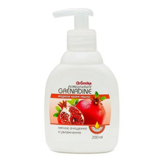Крем-мыло "AROMIKA" с дозатором "Pomegranate" 200 мл