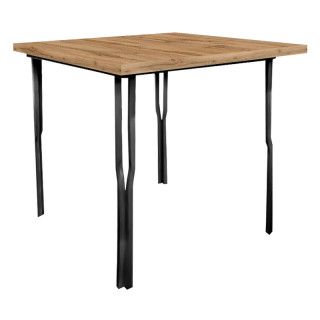 Стол Y-образн.каркас (800х800 столешница F) дуб вотан