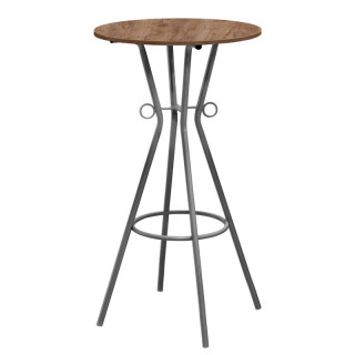 Стол барный "Верди" (цв.каркас D-600 столешница 16 мм цв.Люкс) Дуб крафт табачный Стол барный "Верди" (цв.каркас D-600 столешница 16 мм цв.Люкс) Дуб крафт табачный