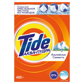 Стиральный порошок Tide "Альпийская Свежесть" 400гр (ручная стирка)