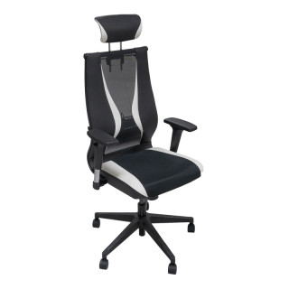 Кресло SynchroSit 10 1E8.D.49.3A2 (Черно-Белый)