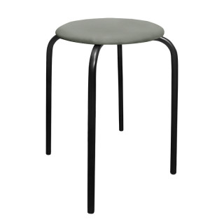 Табурет №3 круглый (кзам серый М40)