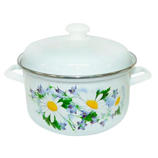 (С-1612АП2/4) Кастрюля "Ромашковое поле" 3 л