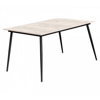 Стол Саурон (1400х800 столешница 16 мм цв.Люкс) Дуб крафт белый Стол Саурон (1400х800 столешница 16 мм цв.Люкс) Дуб крафт белый