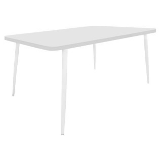 Стол разборный Базилик (1800*800 столешница F закругл.углы) белый