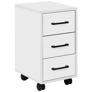 Тумба мобильная без замка Кул-905 310х380х510Н (белый)