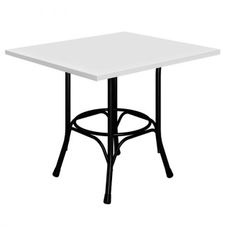Стол Лавр (800х800) белый Стол Лавр (800х800) белый