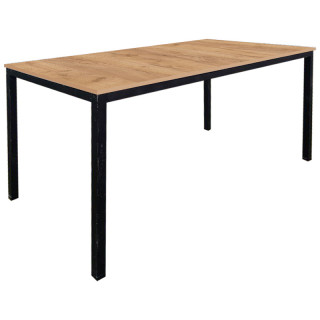 Стол прямой каркас тр.40х40 (1600х800 столешница 16 мм цв.Люкс) Дуб крафт золотой Стол прямой каркас тр.40х40 (1600х800 столешница 16 мм цв.Люкс) Дуб крафт золотой