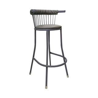 Стул барный "Альфа" (кзамМ40 серый)