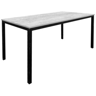 Стол прямой каркас тр.40*40 (1800*800 столешница 16 мм цв. Люкс) бетон светлый Стол прямой каркас тр.40*40 (1800*800 столешница 16 мм цв. Люкс) бетон светлый