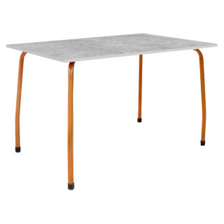 Стол Паук (1200х800 столешница 16 мм цв.Люкс) Цемент светлый Стол Паук (1200х800 столешница 16 мм цв.Люкс) Цемент светлый