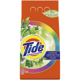 Порошок Автомат TIDE Color Сибирские травы 3кг