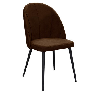 Стул "Джули" (спинка пластик, коричневый) Стул "Джули" (спинка пластик, коричневый)