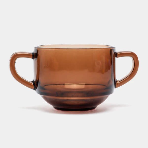 53772 BRONZE CHEF  Кружка для супа с ручками 480 мл 1*6