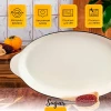 Блюдо овальное 35.5см/700мл с ручками Sugar YJQSW10