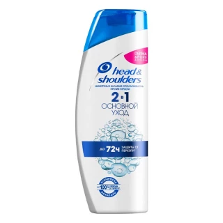 Шампунь против перхоти "Head & Shoulders" 2в1 Основной уход 400 мл